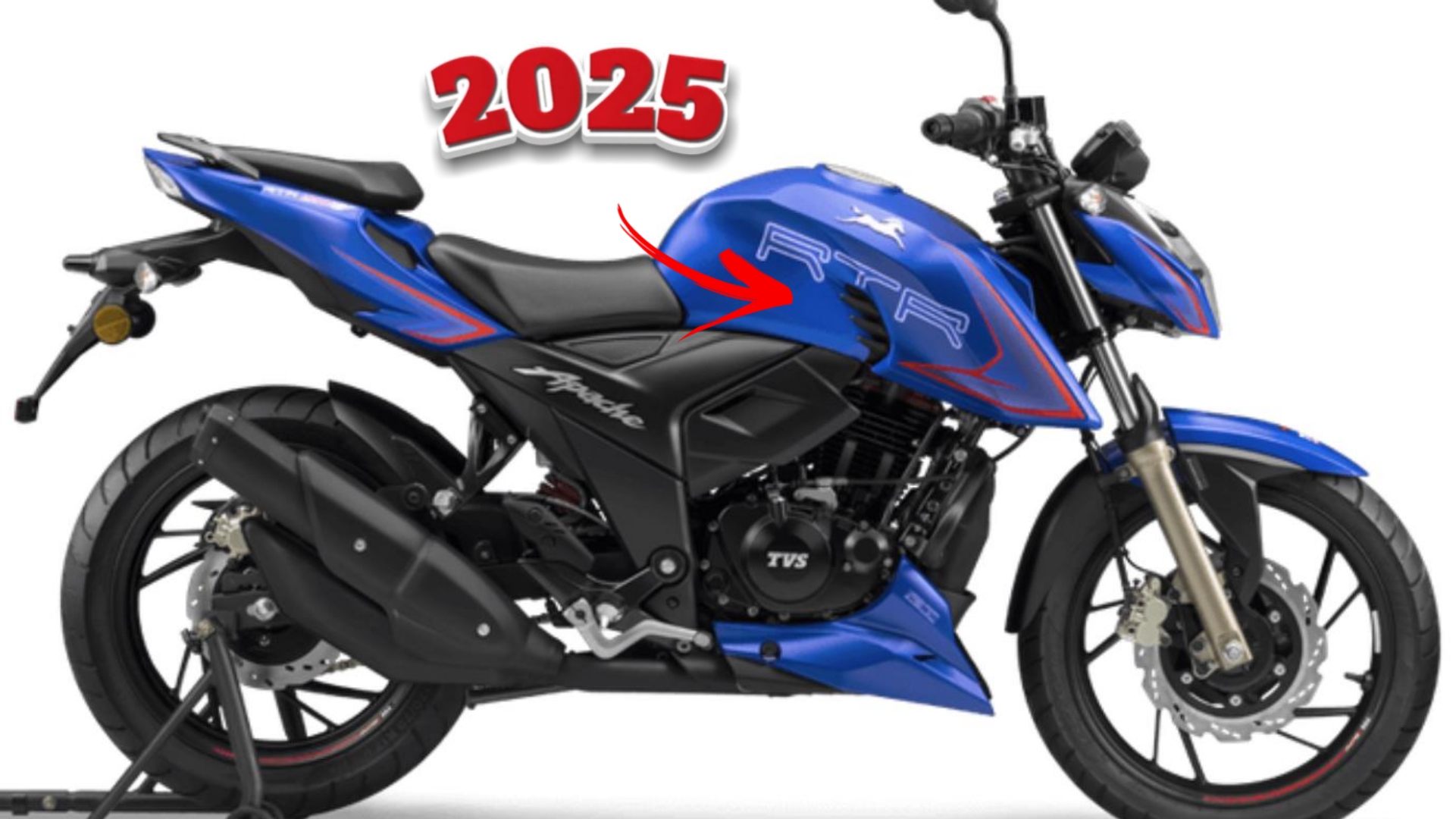 New TVS Apache RTR 180
